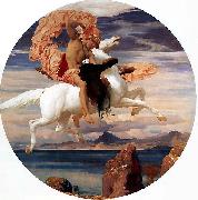 Lord Frederic Leighton Perseus On Pegasus Hastening To the Rescue of Andromeda Germany oil painting artist